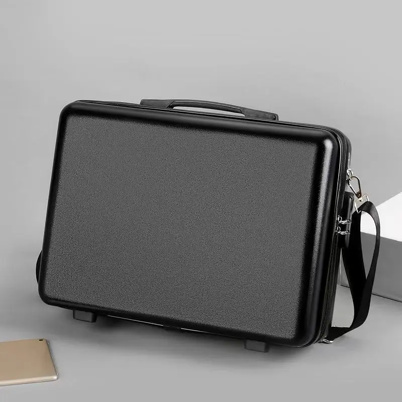 High-grade Password Box Hand Luggage Portable Briefcase Business Instrument New Style Hard Shell High-end Storage Handbag
