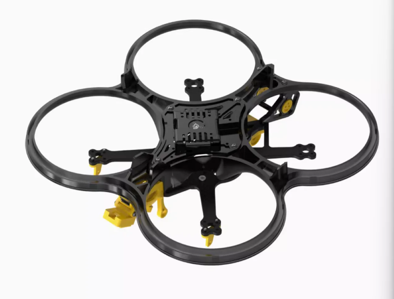 SpeedyBee Bee35 / Bee35 Pro 3,5-calowy zestaw ramy Duct Whoop RC FPV Racing Drone Części odpowiednie do O3 HD VTX/20/25X25/30X30MM