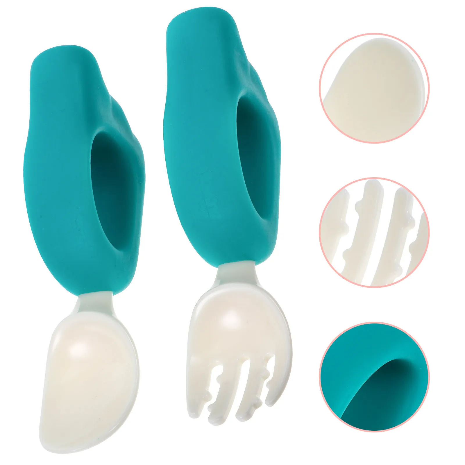 

Набор из 1 предмета: детская ложка-вилка из силикона, посуда для малышей, переходная бутылочка, практичная, прочная, износостойкая