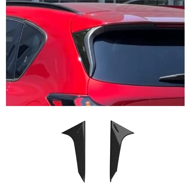 New-Side Window Rear Spoiler Decorative Trim Cover Triangle For Mazda CX-5 For CX5 2026 Accessories view 5