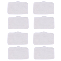 8 Pcs Cleaning Mop Cloths Replacement For Deerma ZQ610 ZQ600 ZQ100 Steam Engine Home Appliance Parts Accessories