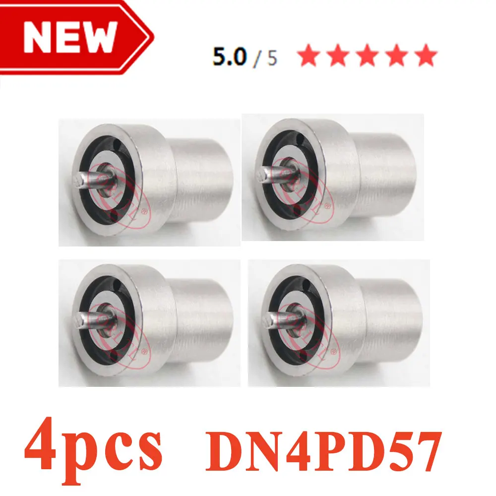 4PCS New Fuel Injector Sprayer Nozzle 2L 3L DN4PD57 093400-5571 1050071260 2362059045 For Toyota Hiace Hilux