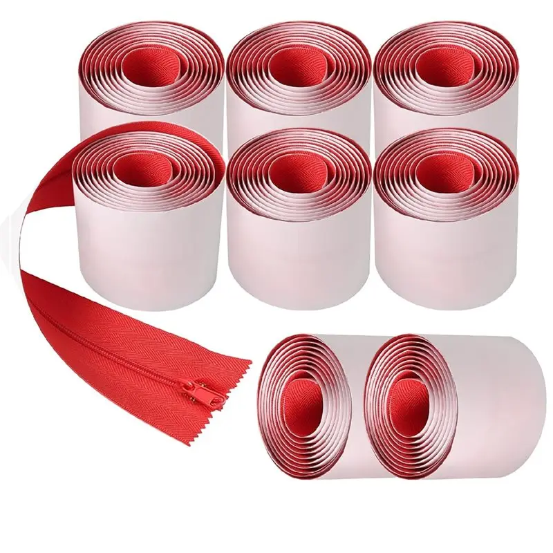

AT21-Zipper Roll Heavy-Duty Dust Protector 8-Pack-Self-Adhesive Instant Door 7.60Cmx2.13M