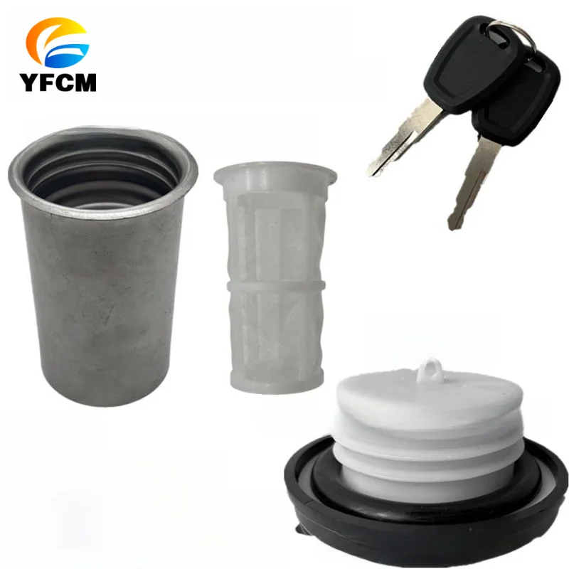 Excavator Parts 70mm Diesel Fuel Tank Cap with Strainer for Lovol Wotong Tractor