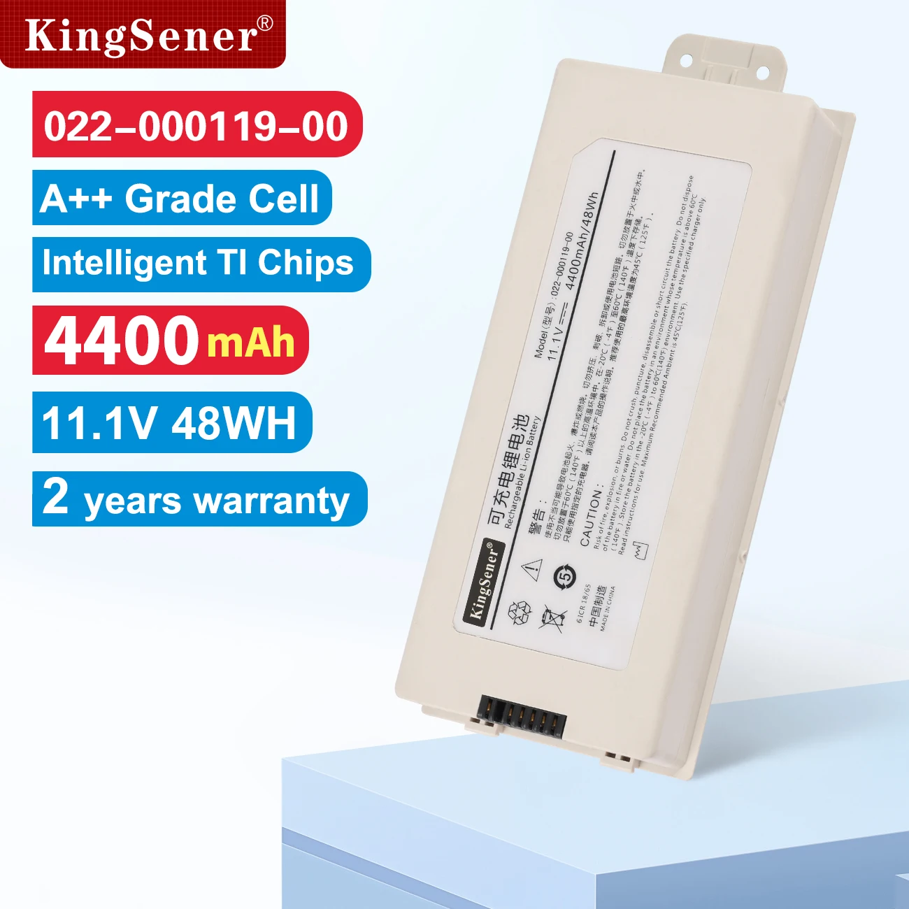 KingSener 022-000118-00 022-000119-00 Replacement Battery For Comen NC10 NC10A NC12A NC8A Patient Monitor