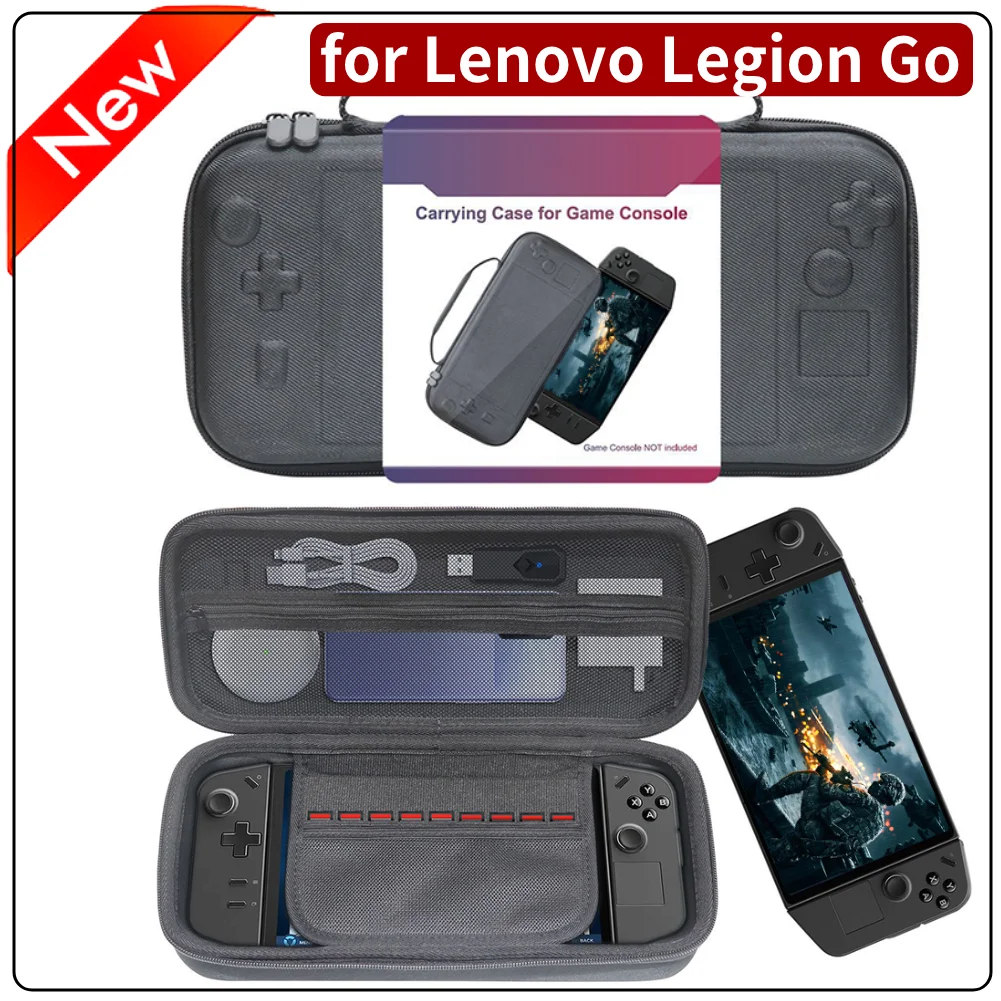

for Legion Go Storage Bag Professional Hard EVA Protective Cover Shockproof Travel Carrying Case for Lenovo Legion Go Accessorie