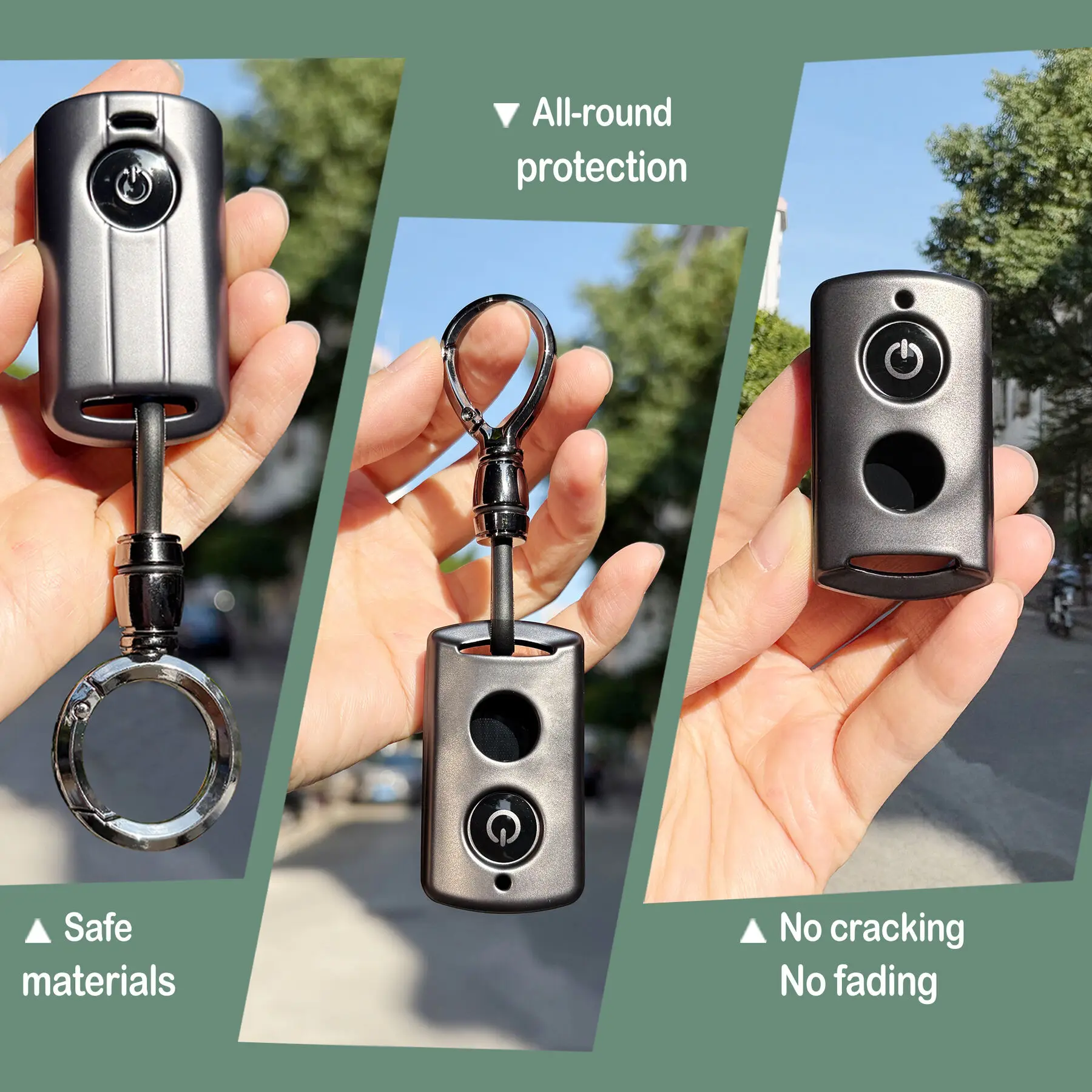 

TPU Key Case For YAMAHA Nmax V2 V3 Fluo 2025 250 Nmax Turbo 160 Xmax 250 N-MAX 125 Tricity 300 Key Holder Remote Cap