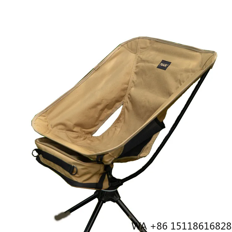 High Quality Folding Beach Camping Chair with Aluminum Frame 1000D Polyester Fabric Outdoor Fishing Picnic Camping Chair