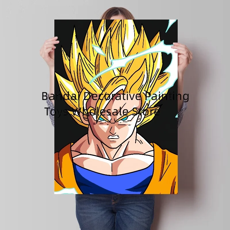 Classic Anime poster Seven Dragon Ball personaggi Goku Gift Art Room Home regali di compleanno pittura modulare decorazione dipinti