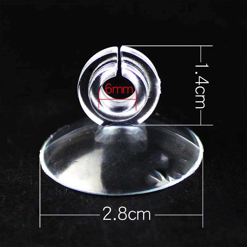 10/20PCS Suction Cups for Aquarium Rubber Aquarium Fish Tank Suction Cup Holders for Air Hose Tube Oxygen Pump Strong Sucker