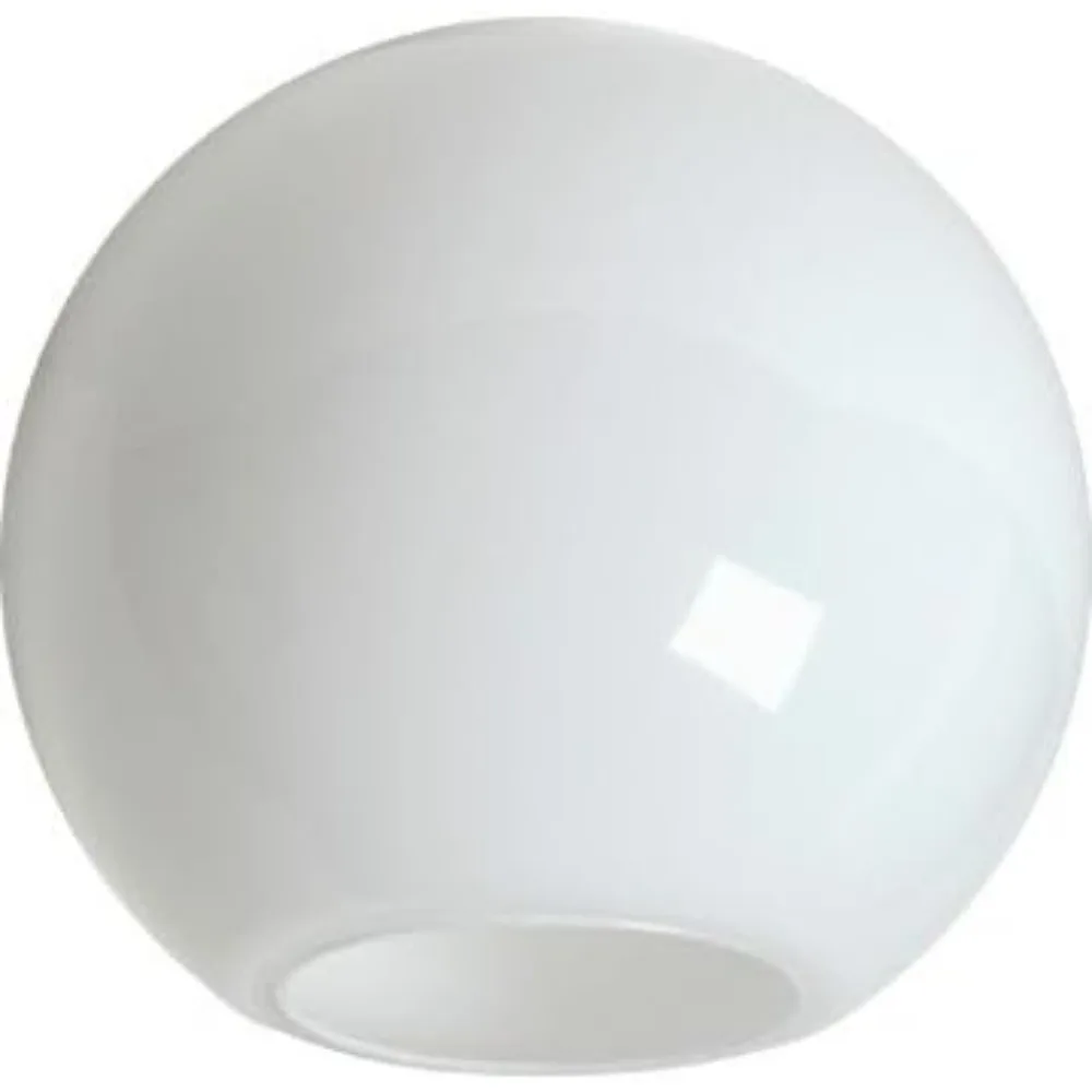 

12-дюймовый белый акрил с отверстием без шеи 5,25 дюйма