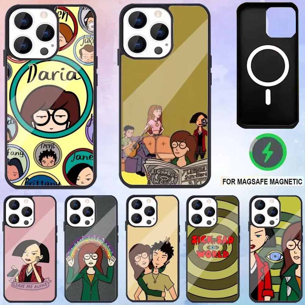 

Cool D-Darias Phone Case For iPhone17,16,15,14,13,12,11 Plus,Pro Max Magnetic Magsafe Wireless Charging