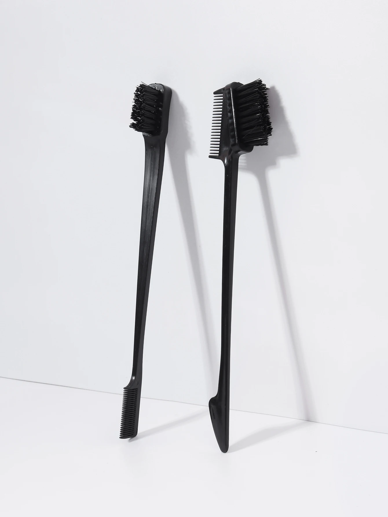 2pcs edge control brushes, suitable for hair edge and eyebrow styling in women,special for real hair wigs image 5