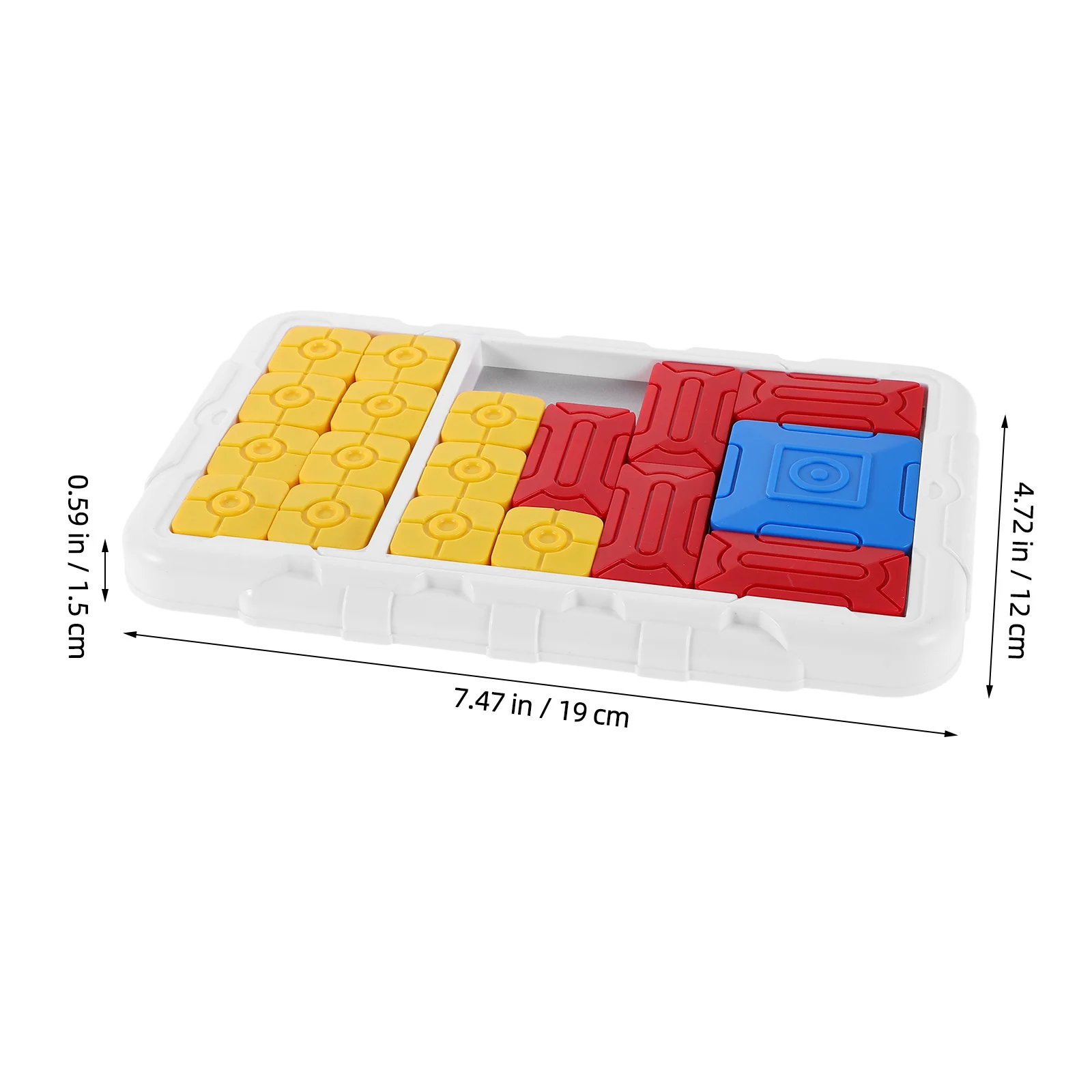 Huarong Sliding Puzzle Game Brain Teaser Logical Thinking Spatial Imagination Travel Educational Puzzle Board Game For