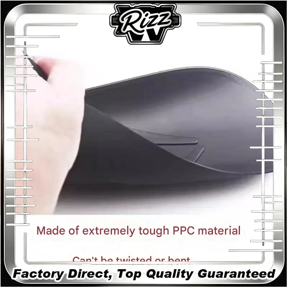FOR VOGE RR660S 2024 Extended Front Fender Integrated Injection Molding High-Toughness Plastic Resistant to Cracking Motorcycle