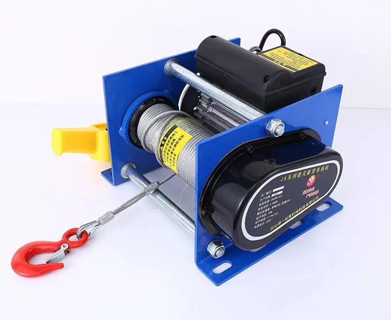 200-1000kg Electric Hoist with Multifunction German Type 220v 380v Small Winch for Autos for Auto Lift