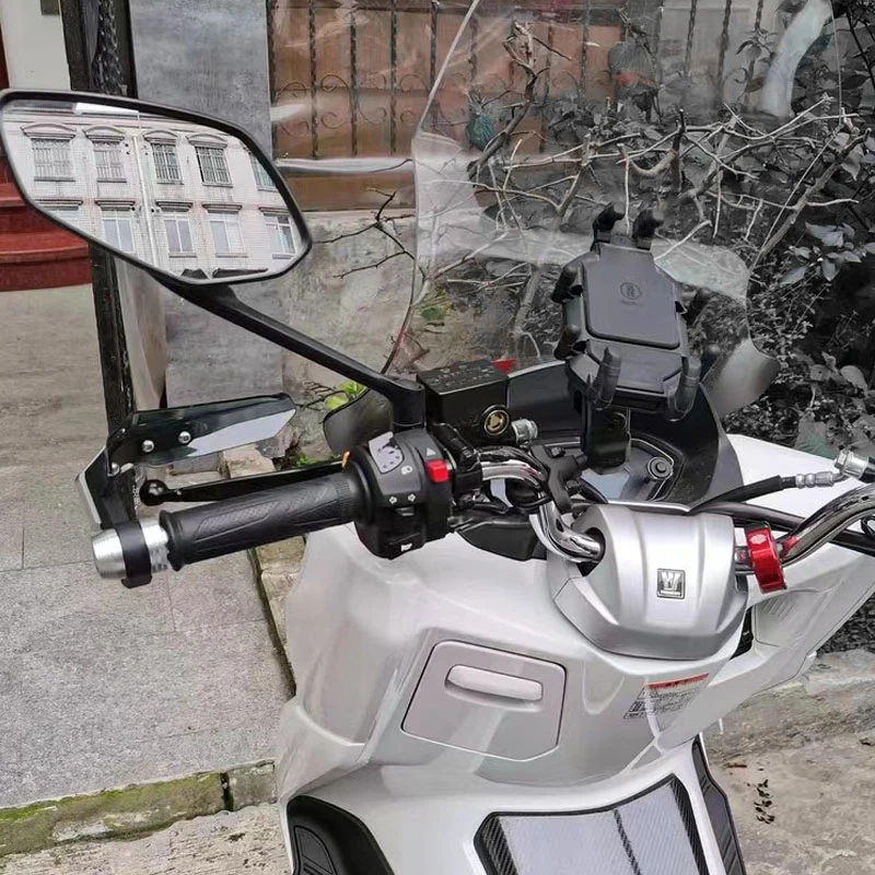 For YAMAHA YZF R1 R3 R6 R7 R25 R1S R1M R6S Yzf R1 YZF R6 Motorcycle CNC  Handguard Shield Levers Protector Handlebar Windshield