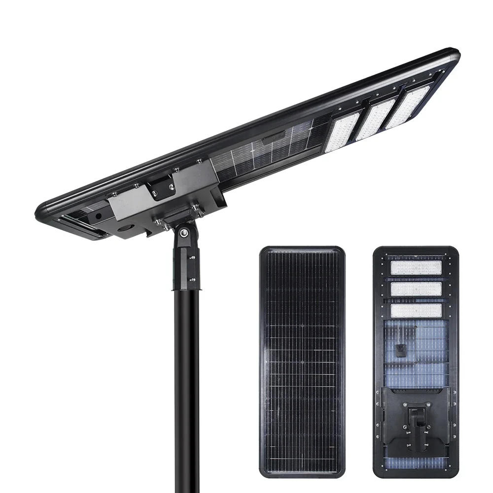 

In stock 80w All in One Integrated Outdoor Streetlight Control Waterproof Solar Powered Led Street Light