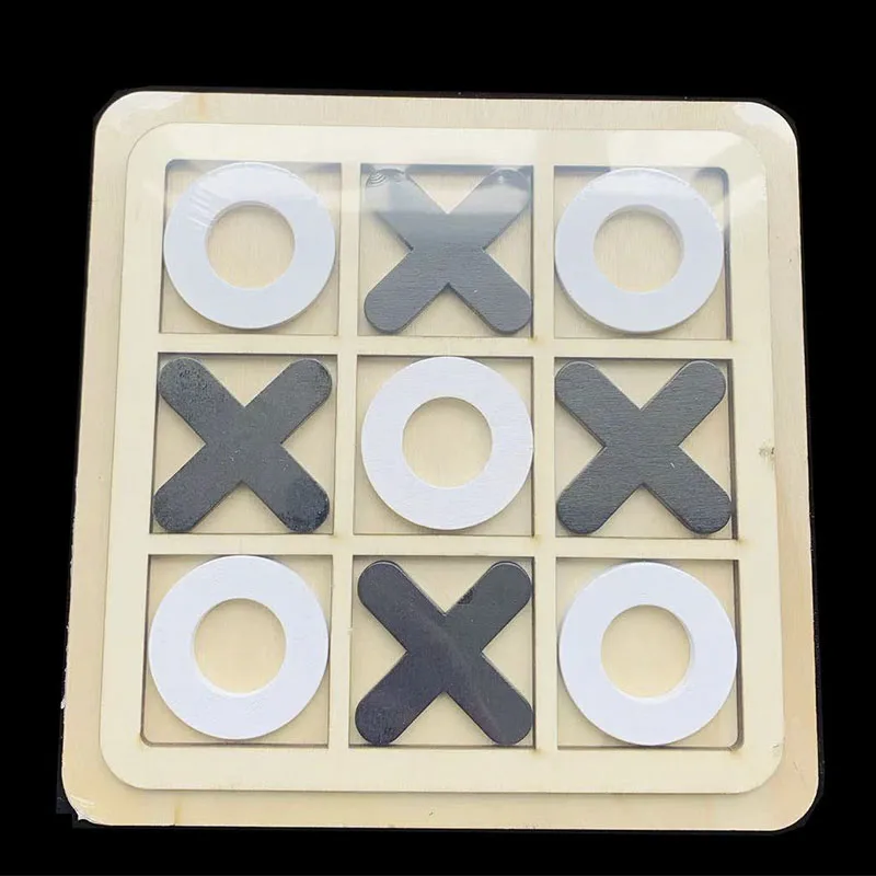 Montessori Holz Spielzeug Mini Schach Spiel Interaktion Puzzle Gehirn Logische Ausbildung Lernen Frühen Pädagogisches Spielzeug Für Kinder Kinder – Detail 7