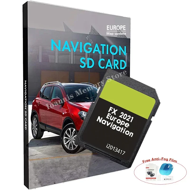 Europa Navigations software Touch Screen C-Max S-Max Kuga Galaxy Mondeo Focus Transit FX 2021 SAT NAV SD Card