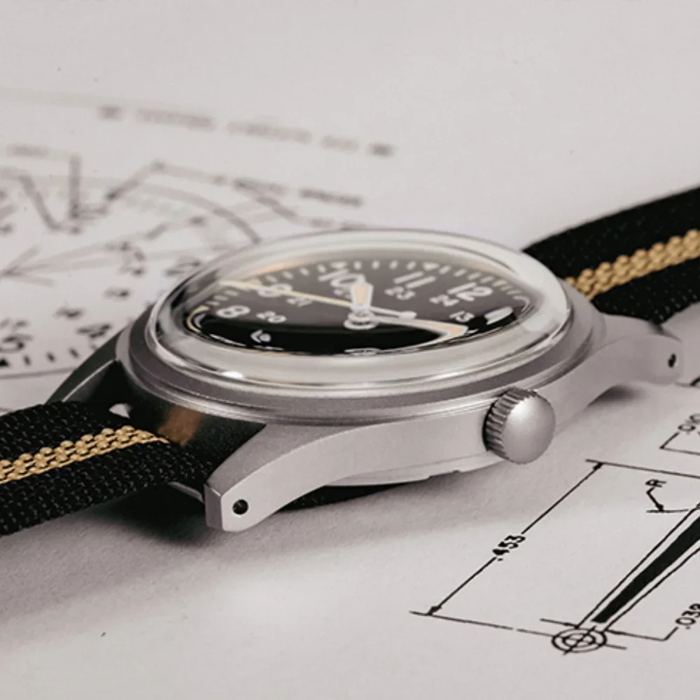 RDUNAE 2025 새로운 남성 쿼츠 시계 Miyota 2035 RA03 34.5mm G... - 3