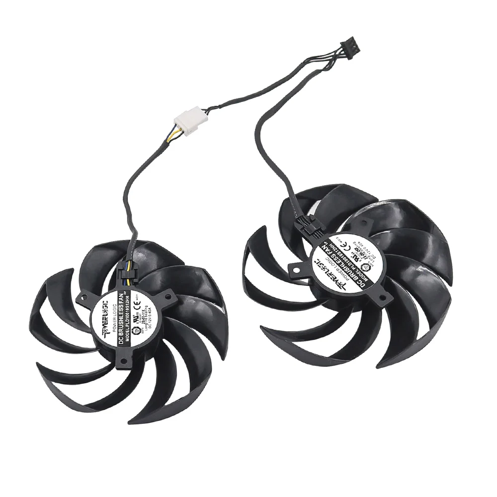 Imagem -02 - Ventilador de Refrigeração para Msi Rtx4070 Rtx4070ti Gpu Cooler Placa de Vídeo Gtx 4070 4070ti Ventus 2x 95 mm