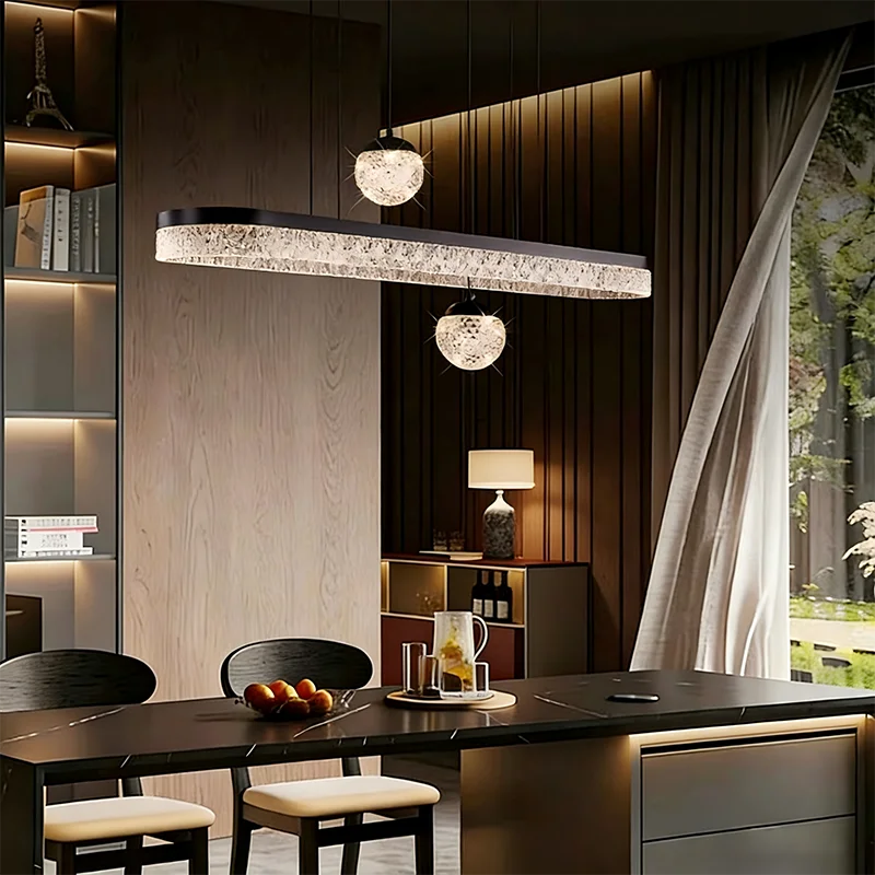 새로운 모던 홈 미니멀리스트 장식 거실 펜던트 조명 식 - Unique Lighting Decor 리뷰 및 가격