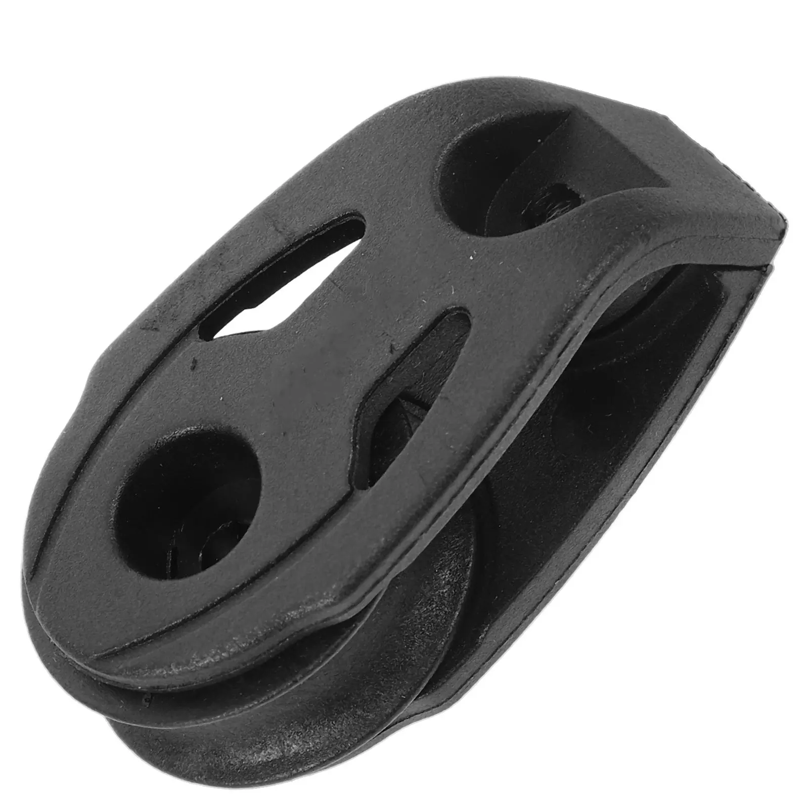 Robuster Einzelrollenblock aus Nylonmaterial für Segelboote, Segelhebewerkzeug, Bootszubehör, Kranrolle, reibungsloser Betrieb