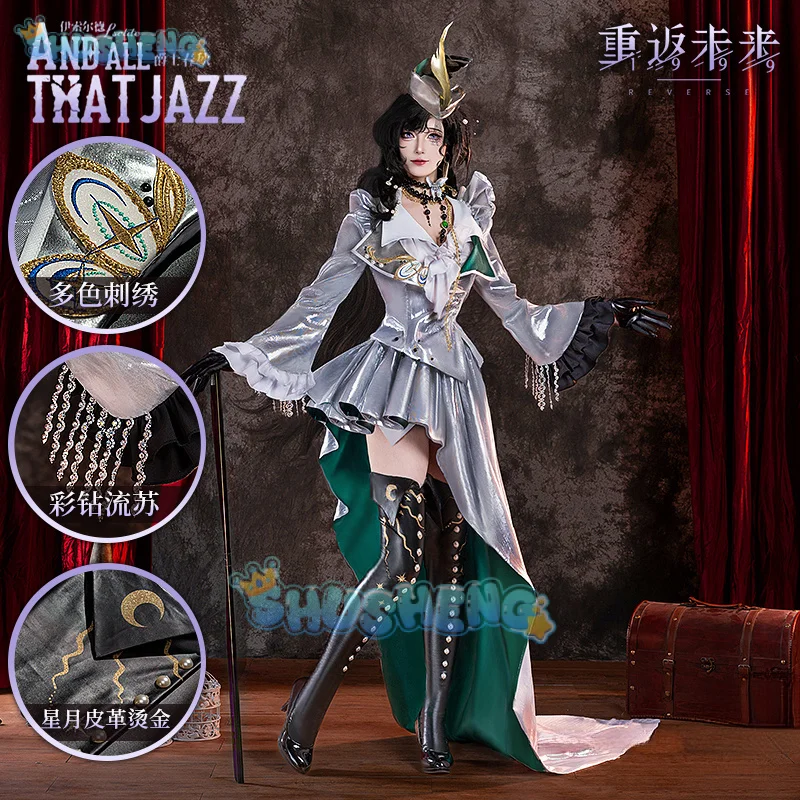 Shusheng Reverse:1999 Isolde And All That Jazz Game Suit Gorgeous Uniform Cosplay Costume Halloween Party Role Play Outfit Women