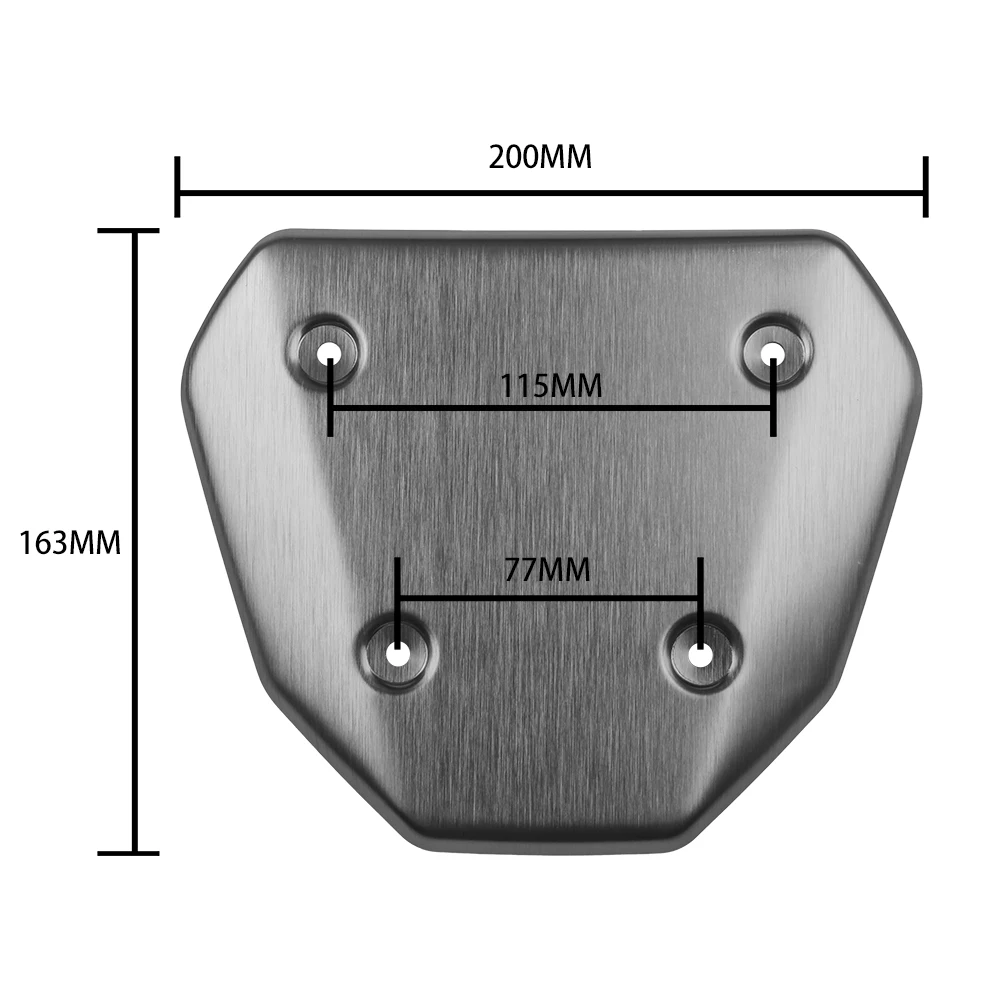 Aluminum Windscreen For Yamaha MT09 MT-09 SP 2024 Motorcycle Windshield Front Wind Fairing Screen Aerodynamics Shield Bracket