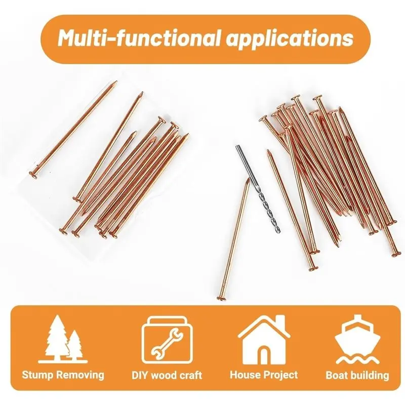 COFA-Copper Nails With Drill Nails 4