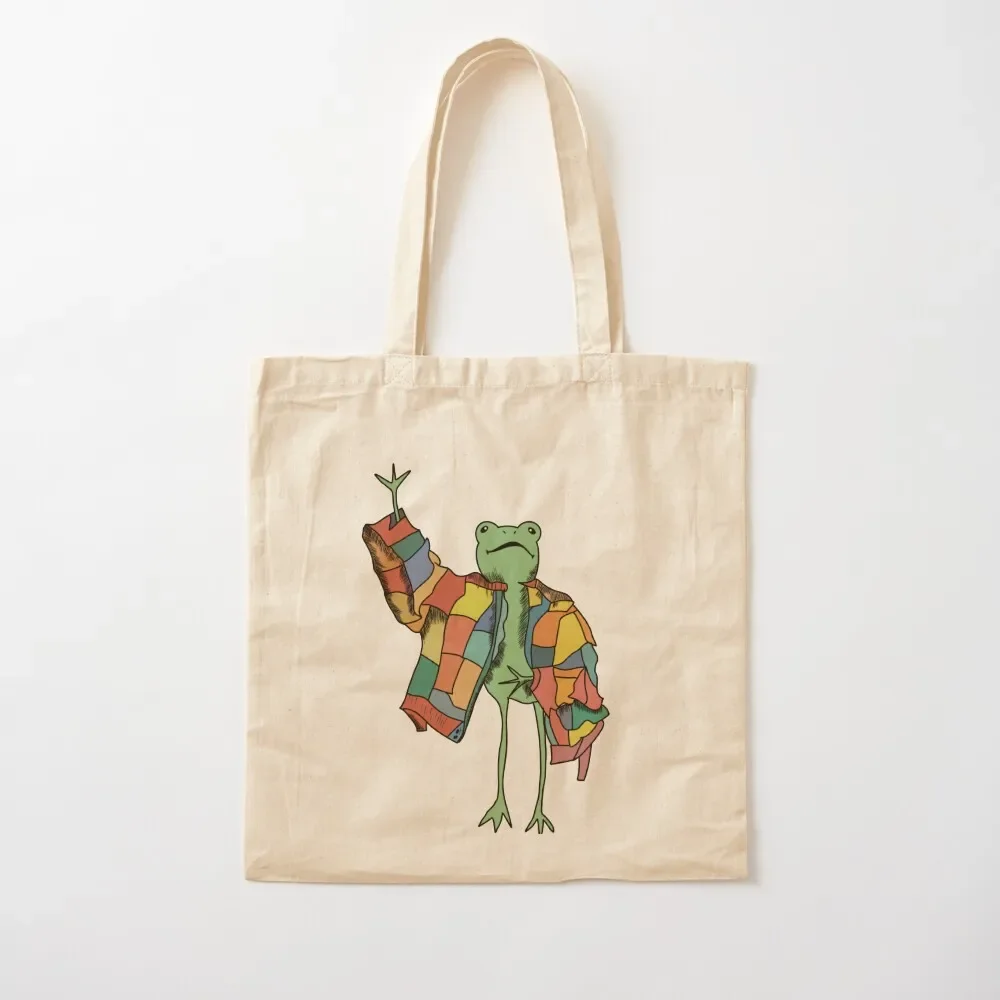 

Silly little frog Tote Bag tote men shopper women Cloth canvas