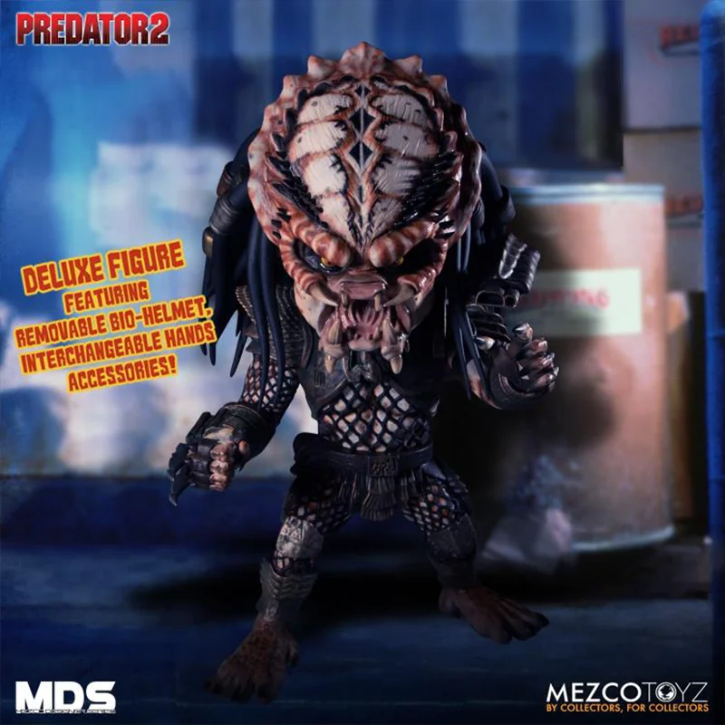 

Оригинальный Mezco Toyz Predator 2, MDS, дизайнерская серия Deluxe Predator, в наличии, коллекция аниме, экшн-фигурки, модель игрушки