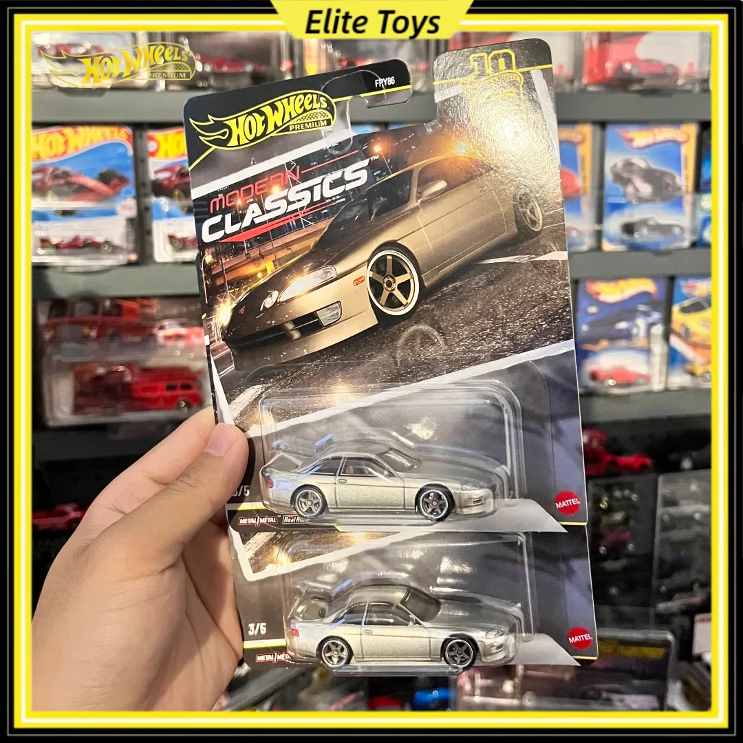 

Коллекционная модель автомобиля Hot Wheels Premium Modern Classics Toyota Soarer Car Culture 10 Years Mattel, масштаб 1:64, литая под давлением, игрушка