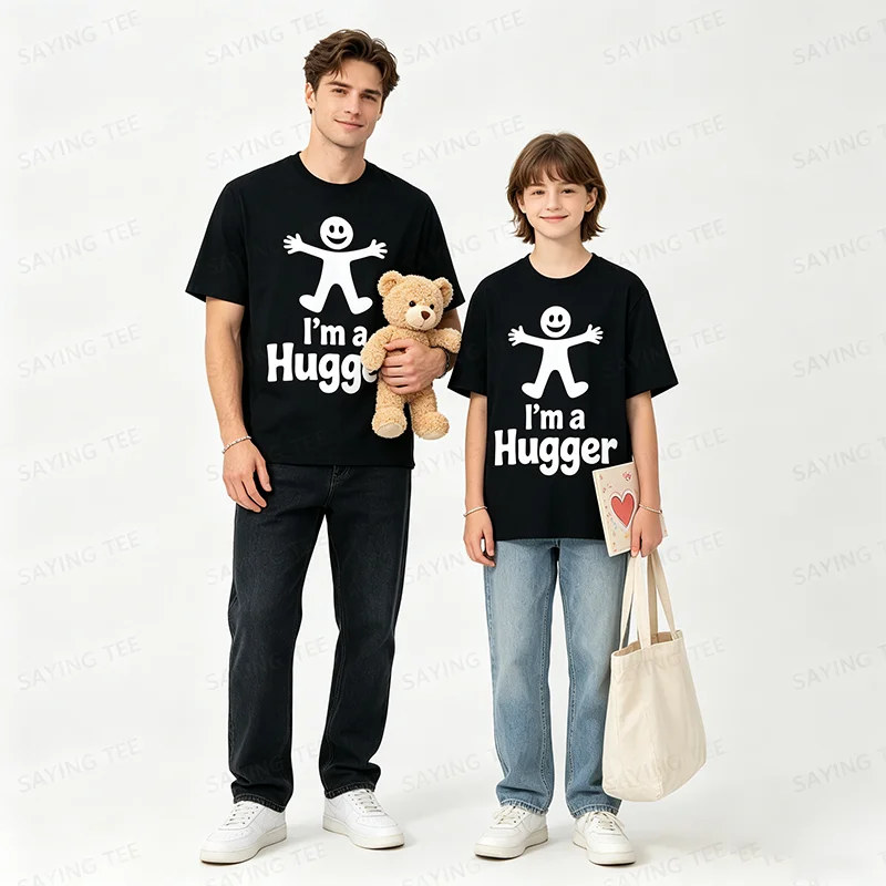 Hugger-Art für Männer, Frauen, Jungen, Hug Dealer Free Hugs Hugger T-Shirt, Y2k Therapeutic Social Workers Saying Tee, personalisierte Kleidung – Detail 6