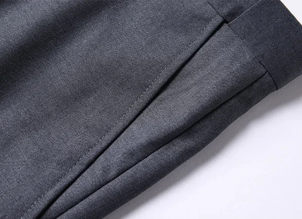 2026 Hochwertiger Herrenanzug in Unifarbe für Smart Casual Business, Hochzeit, Bankett, Bräutigam, Trauzeuge, Modetrend – Detail 6