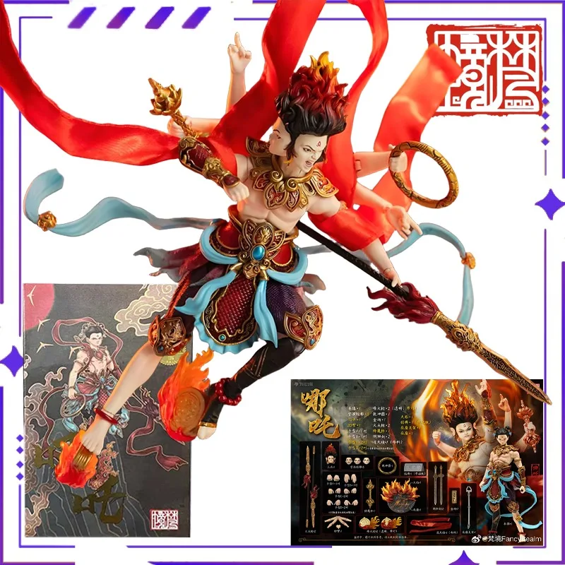 

Оригинальная подлинная модель FancyRealm Spot Fanjing, аутентичная серия FancyRealm, серия Fengshen Nezha, мобильная модель, коллекция игрушек