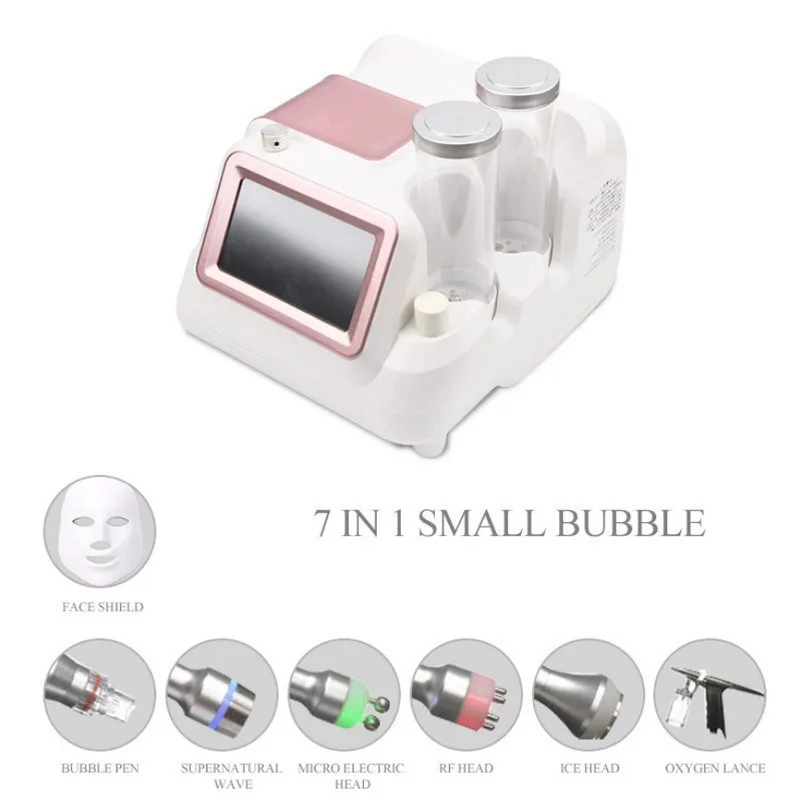 S.W Beauty 7 in 1 H2o2  Equipment Home Use Skin Care & Tools Oxygen Jet Peel Facial Machine