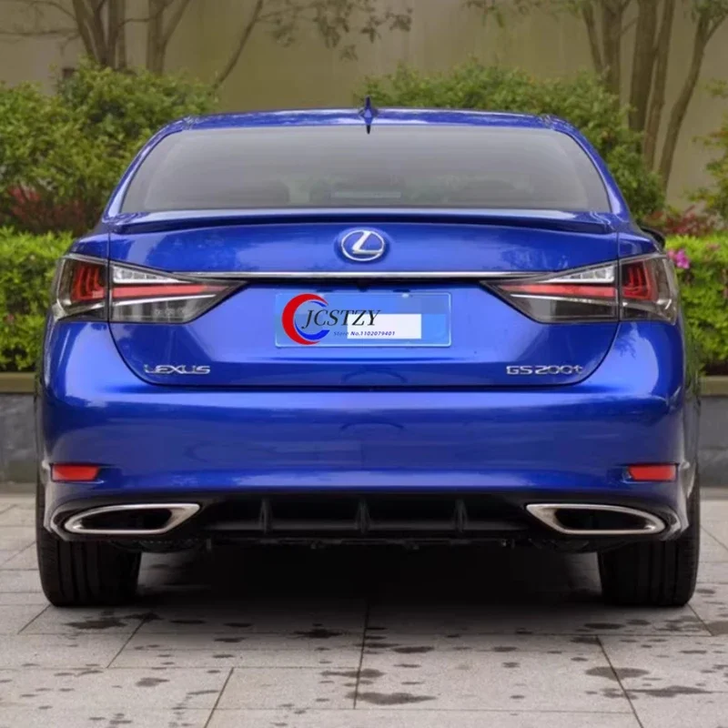 For Lexus GS250 GS350 GS450 Spoiler ABS Material Car Rear Wing Color Rear Spoiler for Lexus GS450 Spoiler 2013-2016