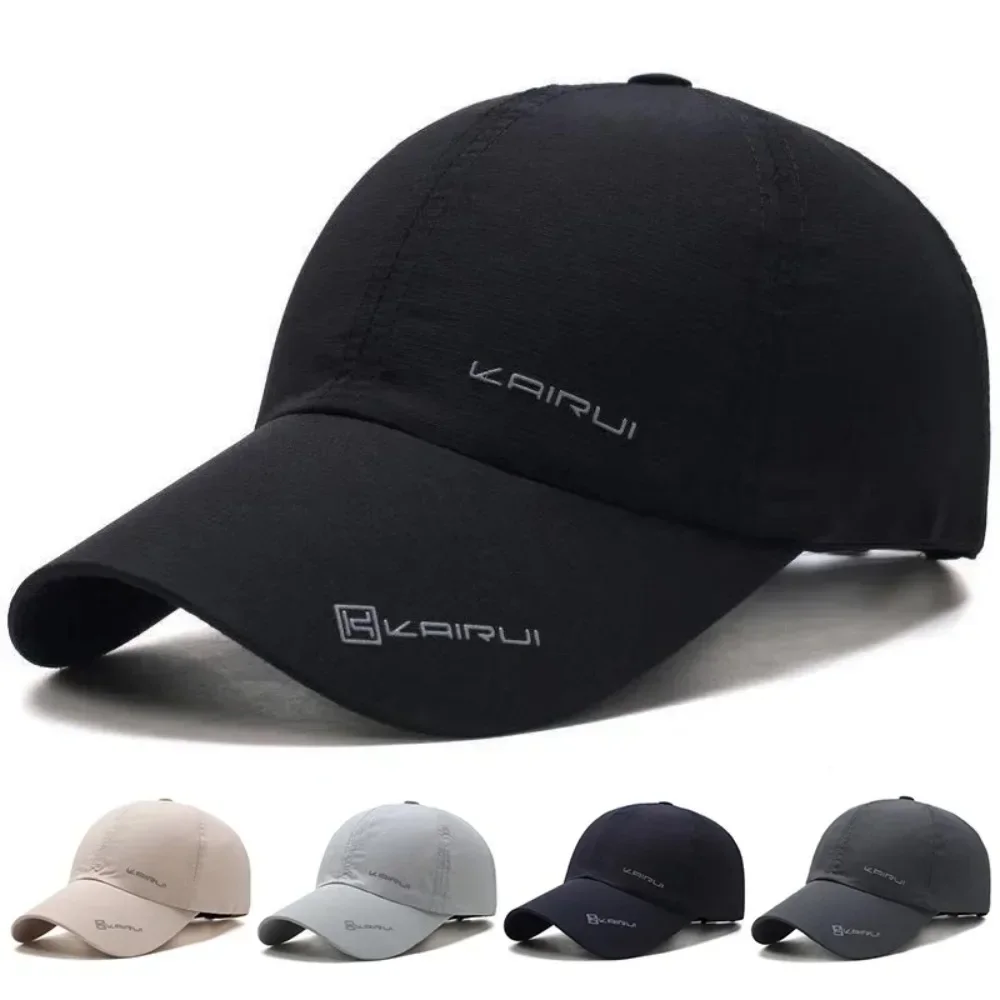 

Bone Snapback Dad Cap - Adjustable Unisex Summer Baseball Hat, Solid Breathable Casual Outdoor Caps for Men & Women