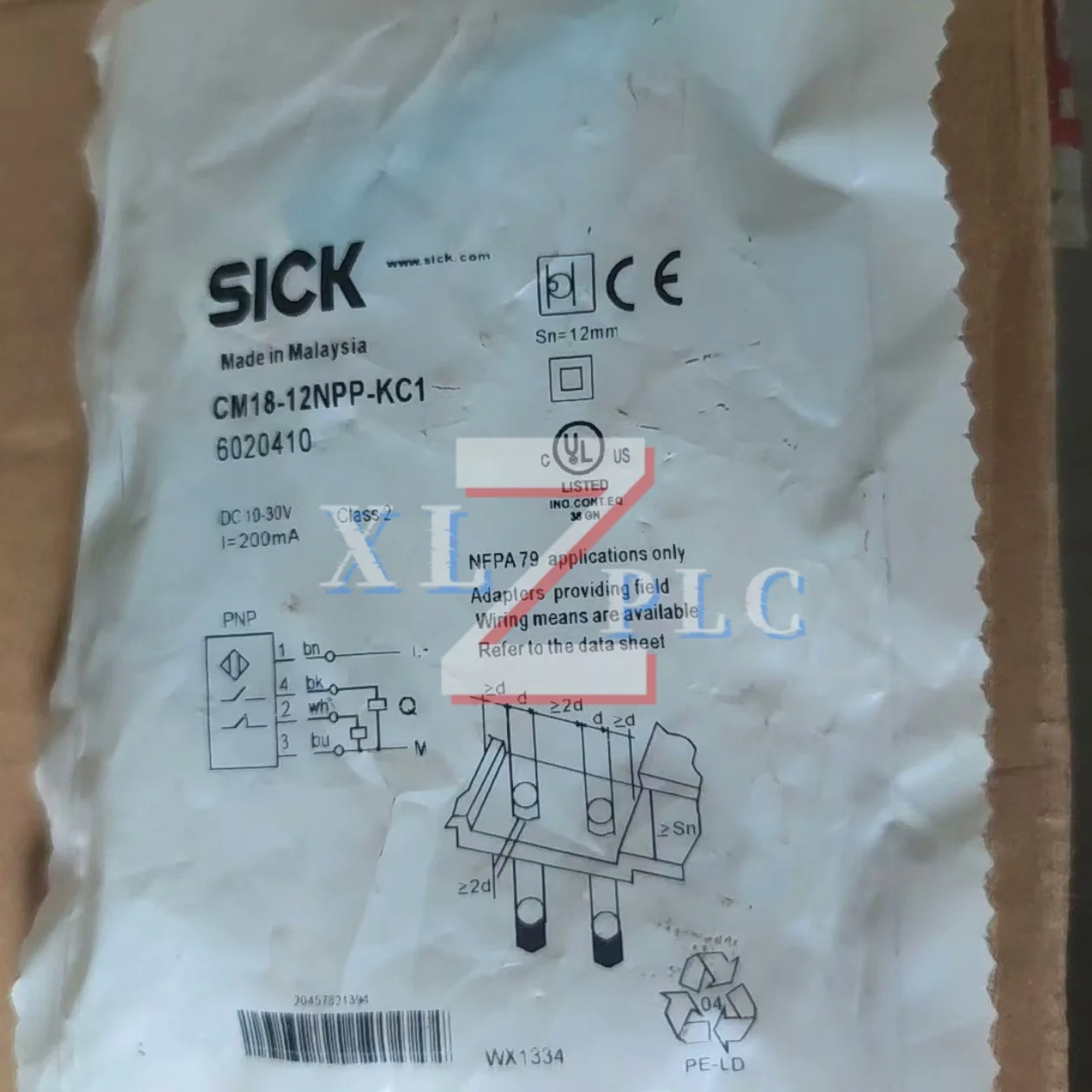 

SENSOR new in stock CM18-12NPP-KC1 IM12-04NNS-ZW1 IM30-15BPS-ZC1