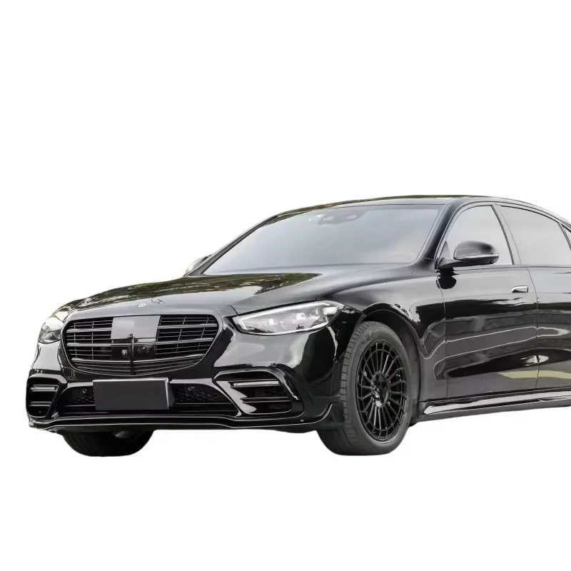 Suitable for  21-25 S-Class W223 S400 Modified S450 Front Bumper Grille Side Skirt Rear Bumper Lip Tail Throat
