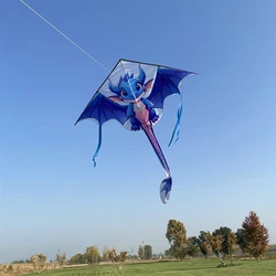 free shipping dragon kites flying toys for children kite line professional wind kites Outdoor games sports toys flying bird koi