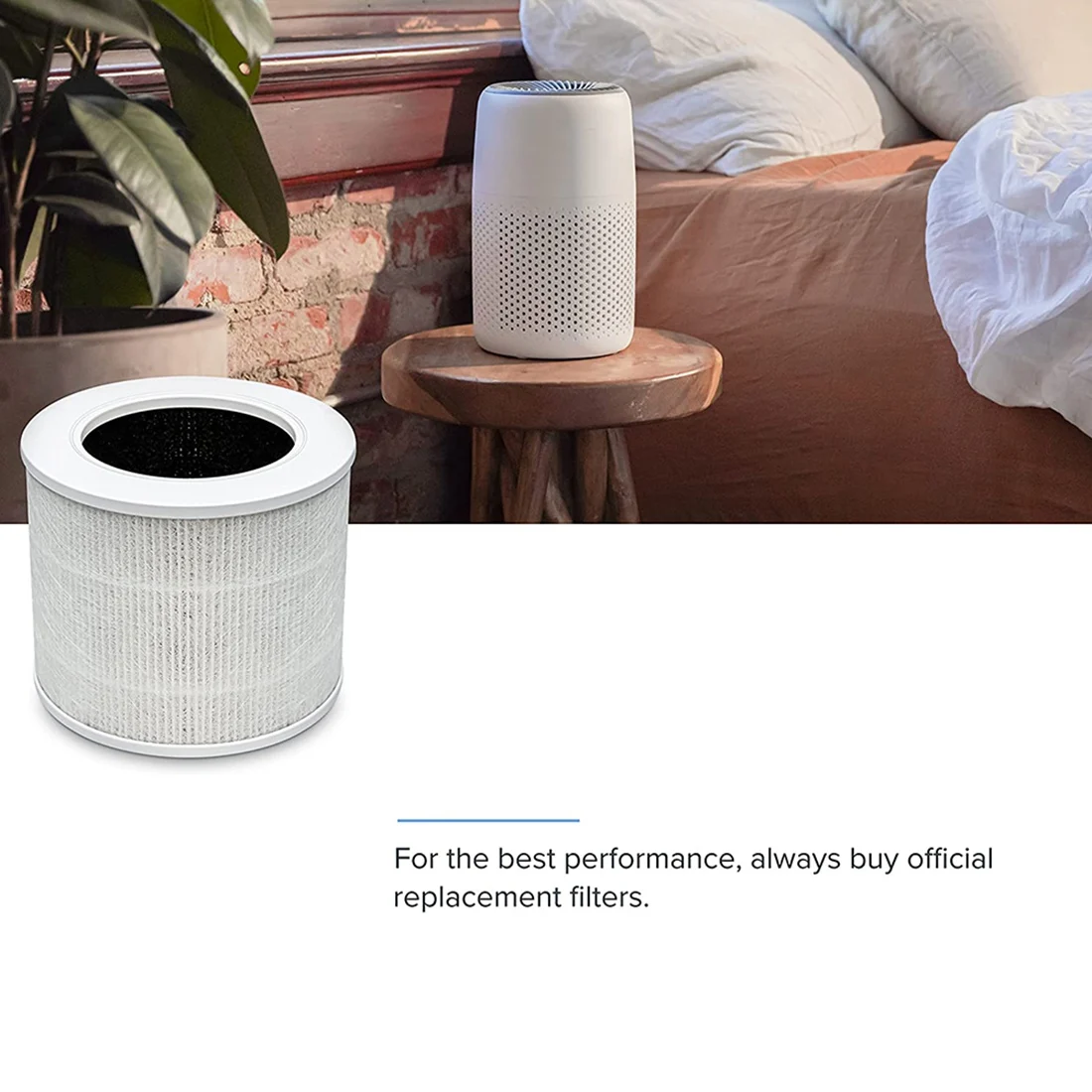1Pcs Replacement Filter for LEVOIT Air Purifier Core Mini Part Core Mini-RF,H13 HEPA Filter 3In1 Activated Carbon Filter image 3