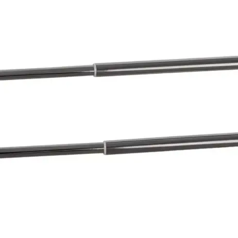 Stainless Steel Double Towel Bar Designed for Compatibility with Common Wall Types Including Drywall and Solid Surfaces