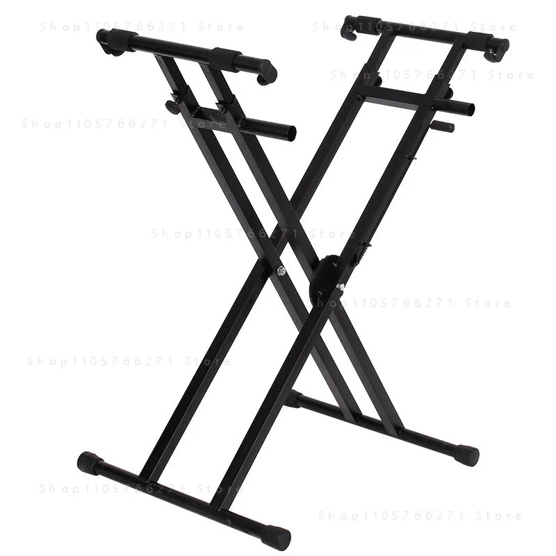 Double Des DJ Controller Stand X-aped Keyboard Stand Music Instrument Stand DJ Scratch hine Braet Other Brand