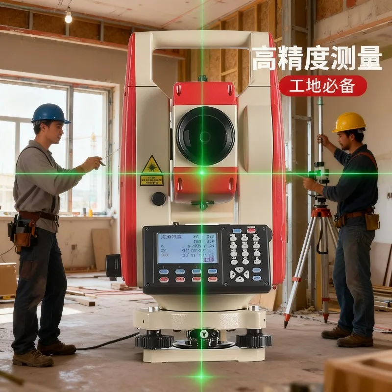 Total Station 5000mNTS362R10 Complete Professional Level Engineering Surveying and Mapping