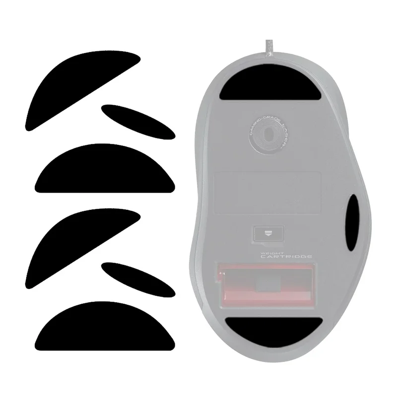 2 Sets Hotline Games 3.0 Mouse Skates Mouse Feet Replacement for Logitech G500S G500 Mouse,Smooth,Durable,Glide Feet Pads