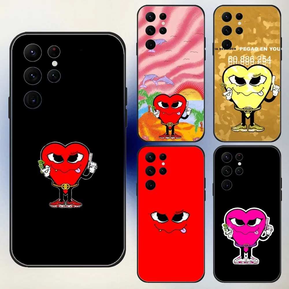 Love Mafia La Mafia Del Amor  Phone Case For Samsung S24,23,22,30,21,10,9,Ultra,Plus,Lite,FE,5G Black Soft Case