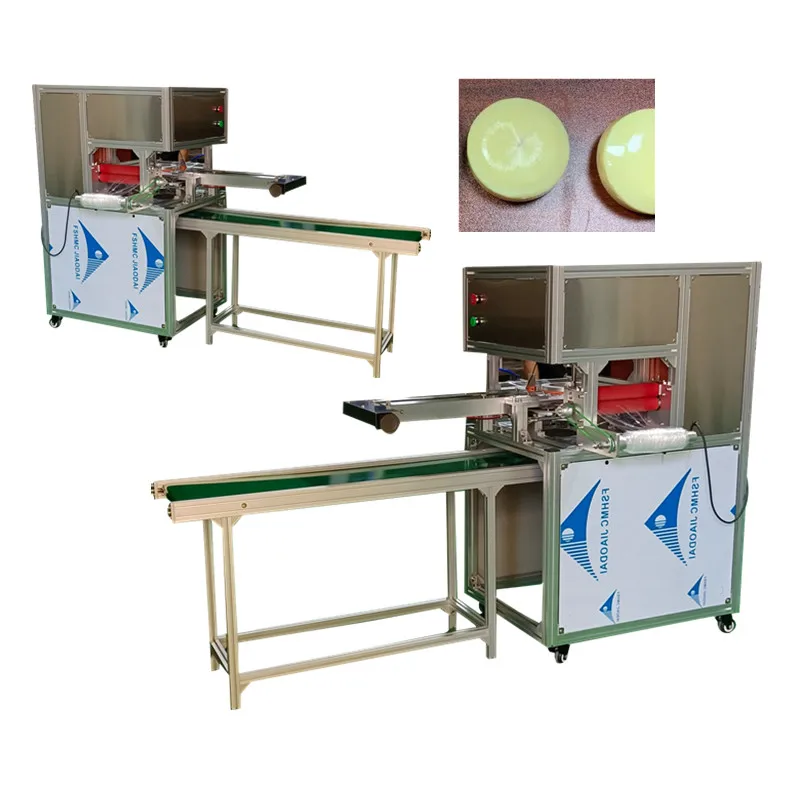 Automatic Cleaning Hotel Round Handmade Soap PE Stretch Film Packing Wrapper Packaging Wrapping Machine